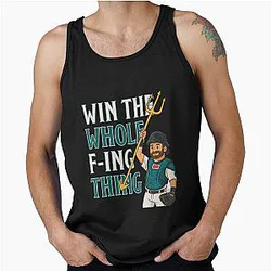 Win The Whole Thing - Seattle Baseball Cal Raleigh Tank Top