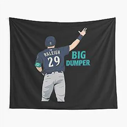 Cal Raleigh Dumper Tapestry
