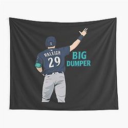Cal Raleigh Dumper Tapestry
