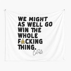 Might as well win a championship tapestry