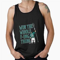 Cal Raleigh - Win The Whole Thing - Seattle Baseball Tank Top