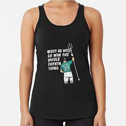 Cal Raleigh Might as well Go Win the Whole Thing Racerback Tank Top