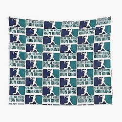 Cal Raleigh Seattle Home Run King Tapestry