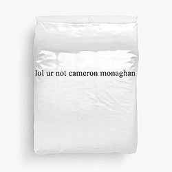 Cameron Monaghan Duvet Cover