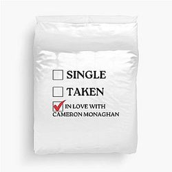 In love with Cameron Monaghan Duvet Cover
