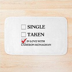 In Love with Cameron Monaghan Bath Mat