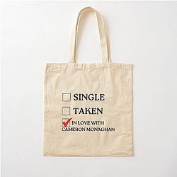 In Love with Cameron Monaghan Cotton Tote Bag