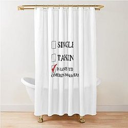 In Love with Cameron Monaghan Shower Curtain