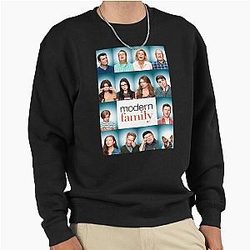 Modern family funny poster claire dunphy Haley dunphy phil tucker gloria tv show sitcom Pullover Sweatshirt