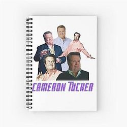 Cameron Tucker Inspired Shirt Notebook