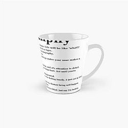 Life Lessons from Phil Dunphy, Modern Family, Cameron, Alex Dunphy Gift Graph Tall Mug