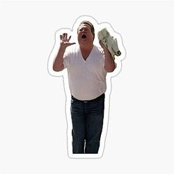 Cameron Tucker Scream Sticker