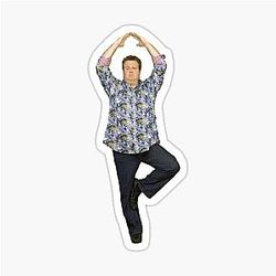 Cameron Tucker Yoga Sticker