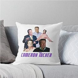 Cameron Tucker Inspired Shirt Throw Pillow