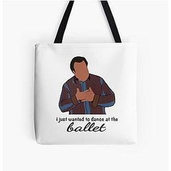 Ballet quote Cameron tote bag