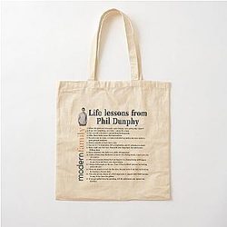 Life Lessons From Phil Modern Family Gift Cotton Tote Bag