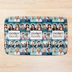 Modern Family Funny Poster Claire Dunphy Haley Dunphy Cameron Tucker Gloria Pritchett Tv Show Series Sitcom Bath Mat