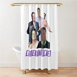 Cameron Tucker Inspired Shower Curtain