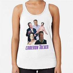 Cameron Tucker Inspired Shirt Racerback Tank Top