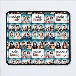 Modern family funny poster claire dunphy cameron tucker gloria pritchett tv show series sitcom Mouse Pad