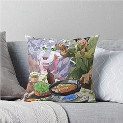 Campfire Cooking in Another World with My Absurd Skill - Tondemo Skill de Isekai Hōrō Meshi Throw Pillow