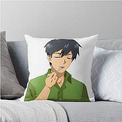 Campfire Cooking In Another World With My Absurd Skill, Isekai Hourou Meshi Throw Pillow