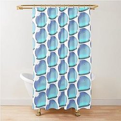 SUI SLIME - Campfire Cooking in Another World with My Absurd Skill - Tondemo Skill Isekai Hōrō Meshi Shower Curtain