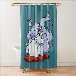 Fel fanart Campfire Cooking in Another World with My Absurd Skill Shower Curtain