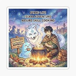 Campfire Cooking in Another World: Otaku Isekai Adventure & Absurd Skill Cooking Sticker