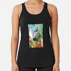 Campfire Cooking in Another World with My Absurd Skill  Tondemo Skill de Isekai Hōrō Meshi Racerback Tank Top