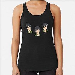 Tsuyoshi Mukouda Campfire Cooking in Another World with My Absurd Skill Tondemo Skill de Isekai Hōrō Meshi Racerback Tank Top