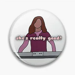 She's good! Camp Rock Art Pin