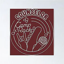 Camp Rock Counselor Poster changes as Rocky