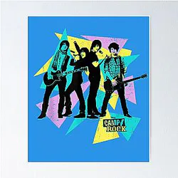 Camp Rock Mitchie vs Connect 3 Poster