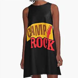 Camp Rock A-Line Dress