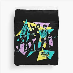 Camp Rock Duvet Cover
