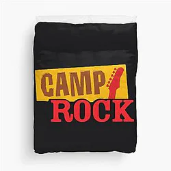 Camp Rock Duvet Cover