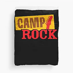 Camp Rock Duvet Cover