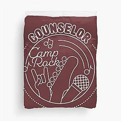 Camp Rock Counselor Duvet Cover