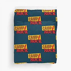Camp Rock Duvet Cover