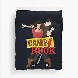 Camp Rock Duvet Cover