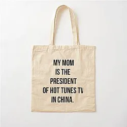 Camp Rock Cotton Tote Bag