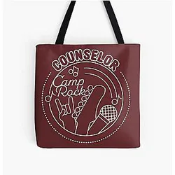 Camp Rock All Over Print Tote Bag