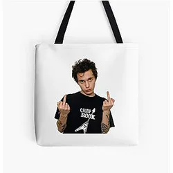 Kurtis Conner Hates You But Loves Camp Rock All Over Print Tote Bag