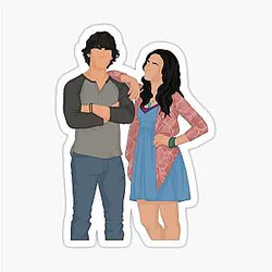 Shane and Mitchie - Camp Rock 2: The Final Jam Sticker