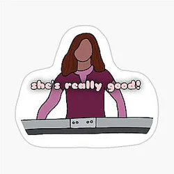 She's good Camp Rock Sticker