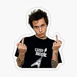 Kurtis Conner Hates You But Loves Camp Rock Sticker