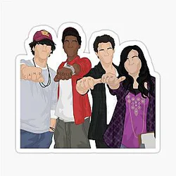 Camp Counselors Camp Rock 2 The Final Jam Sticker
