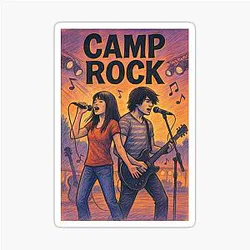 Camp Rock Sticker