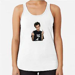 Kurtis Conner Hates You but Loves Camp Rock Racerback Tank Top